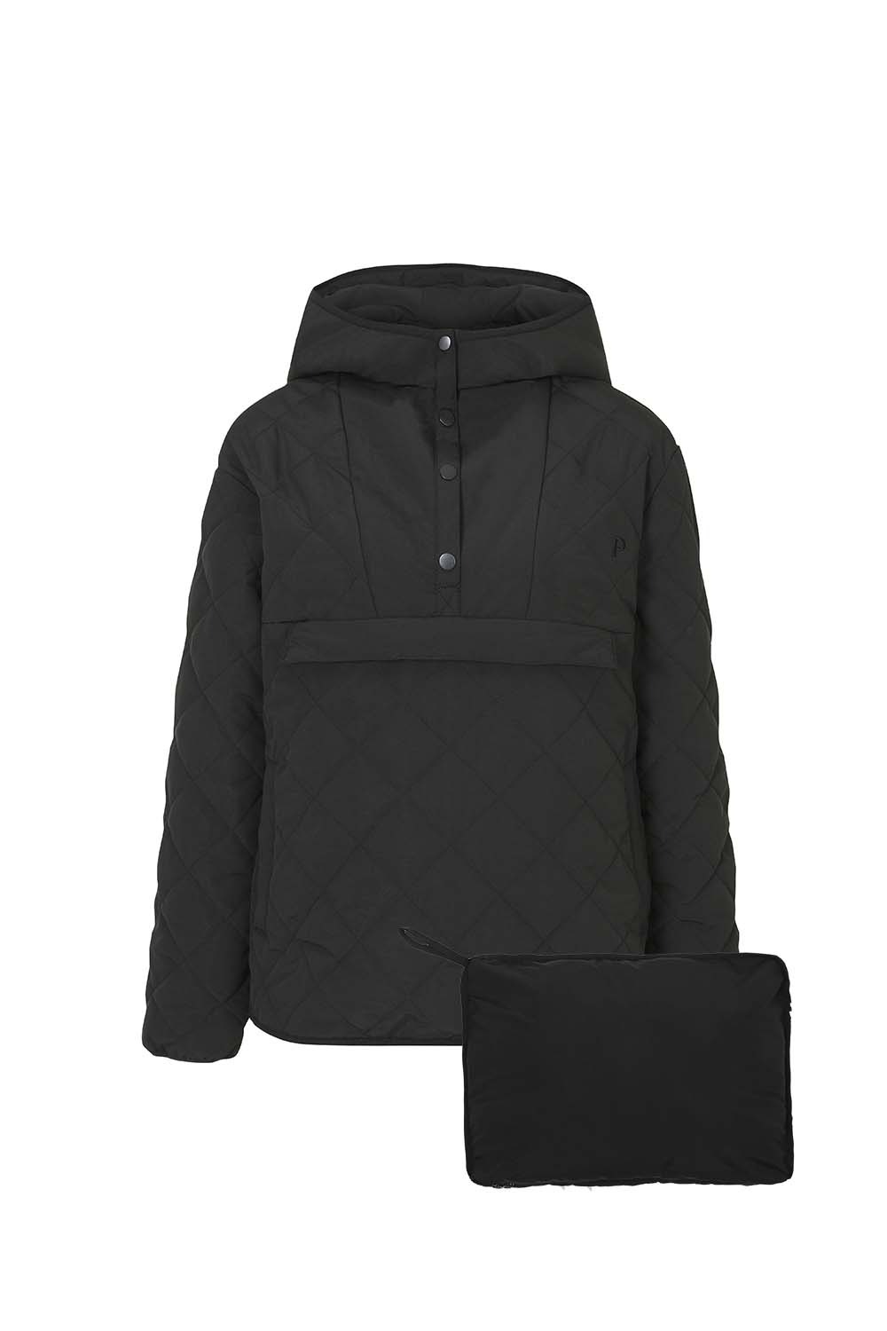 3M THINSULATE PACKABLE PARKA_Black